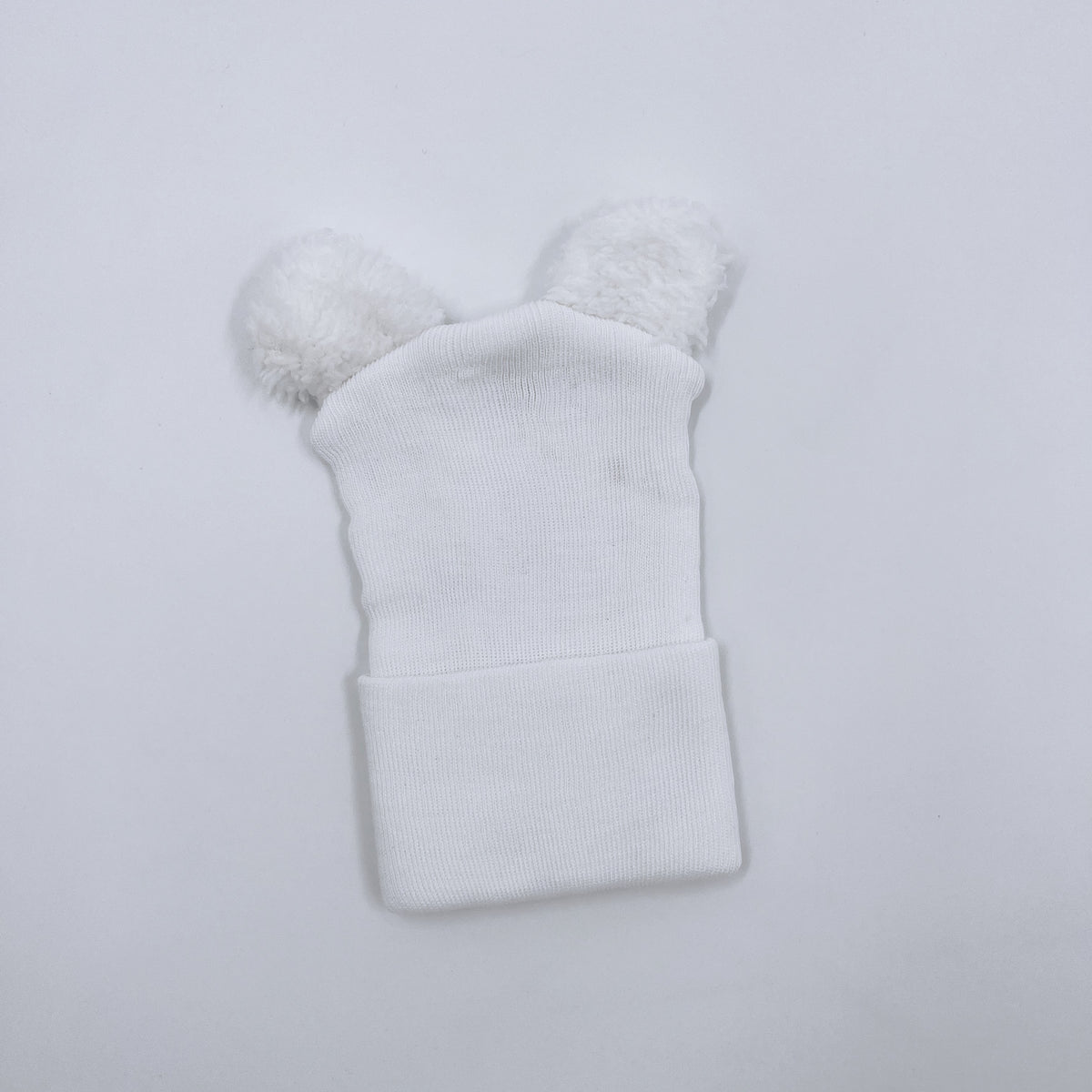 Baby hospital hat Cute little bear ears details