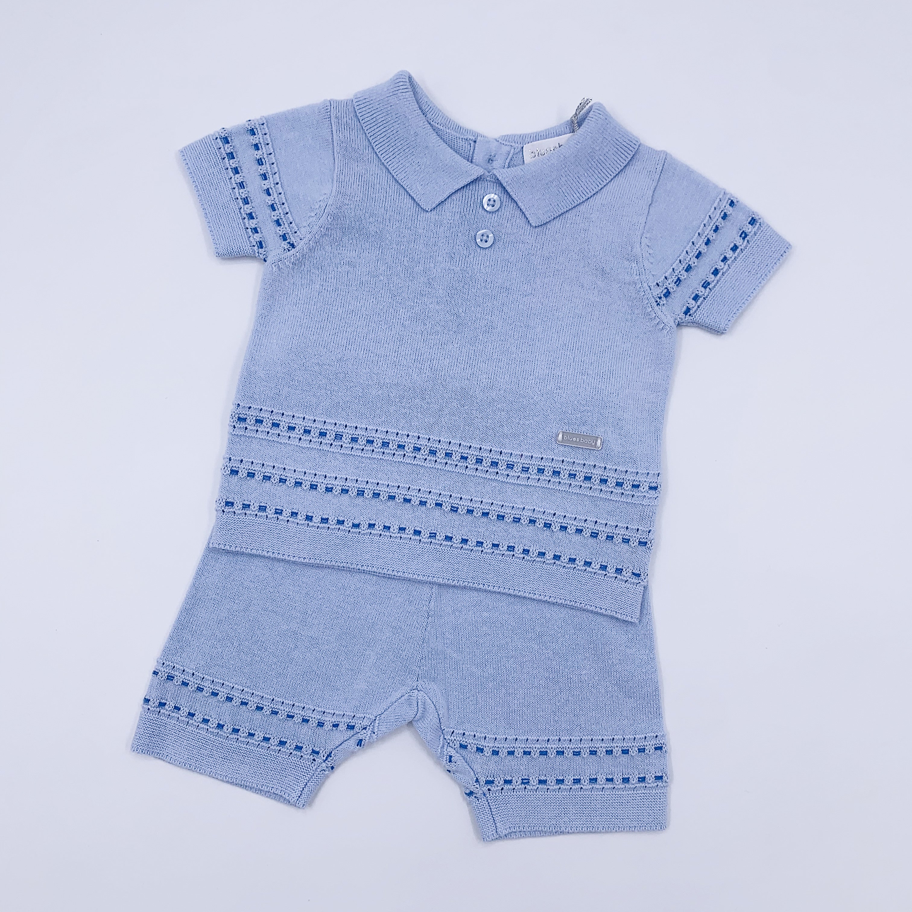 Beautiful/Classic Boys knitted summer 2 piece set
