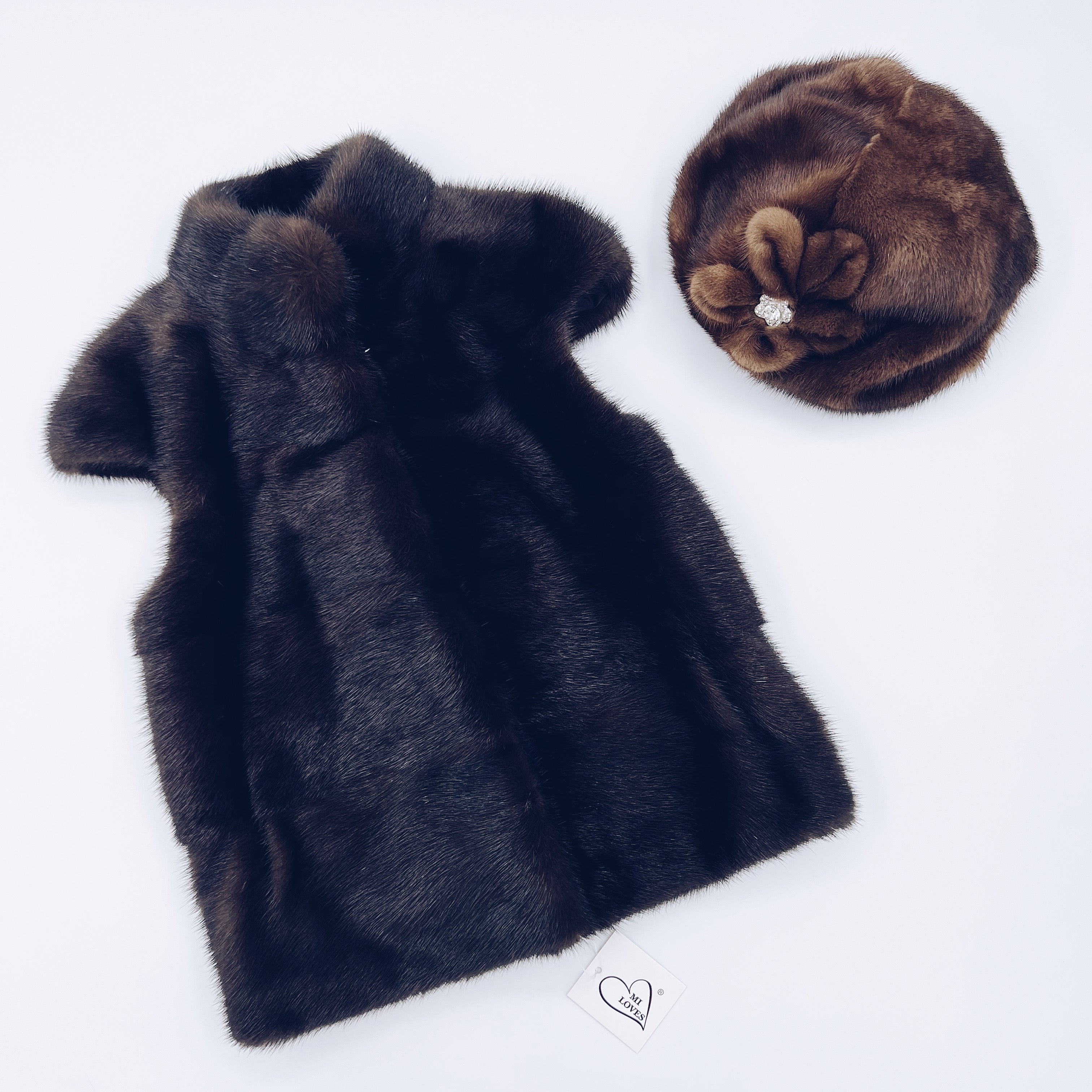 Kids Mink Beret