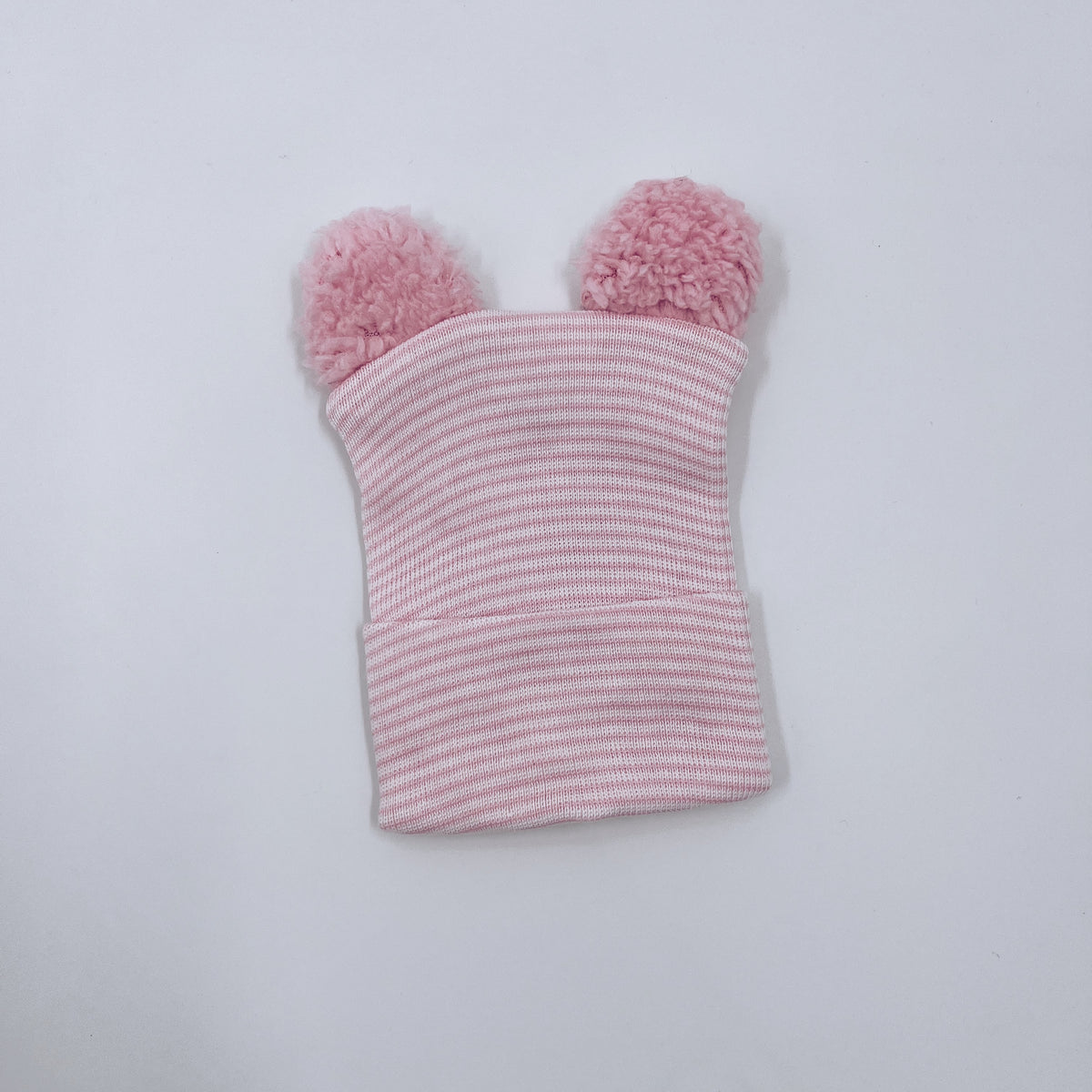 Baby hospital hat Cute little bear ears details