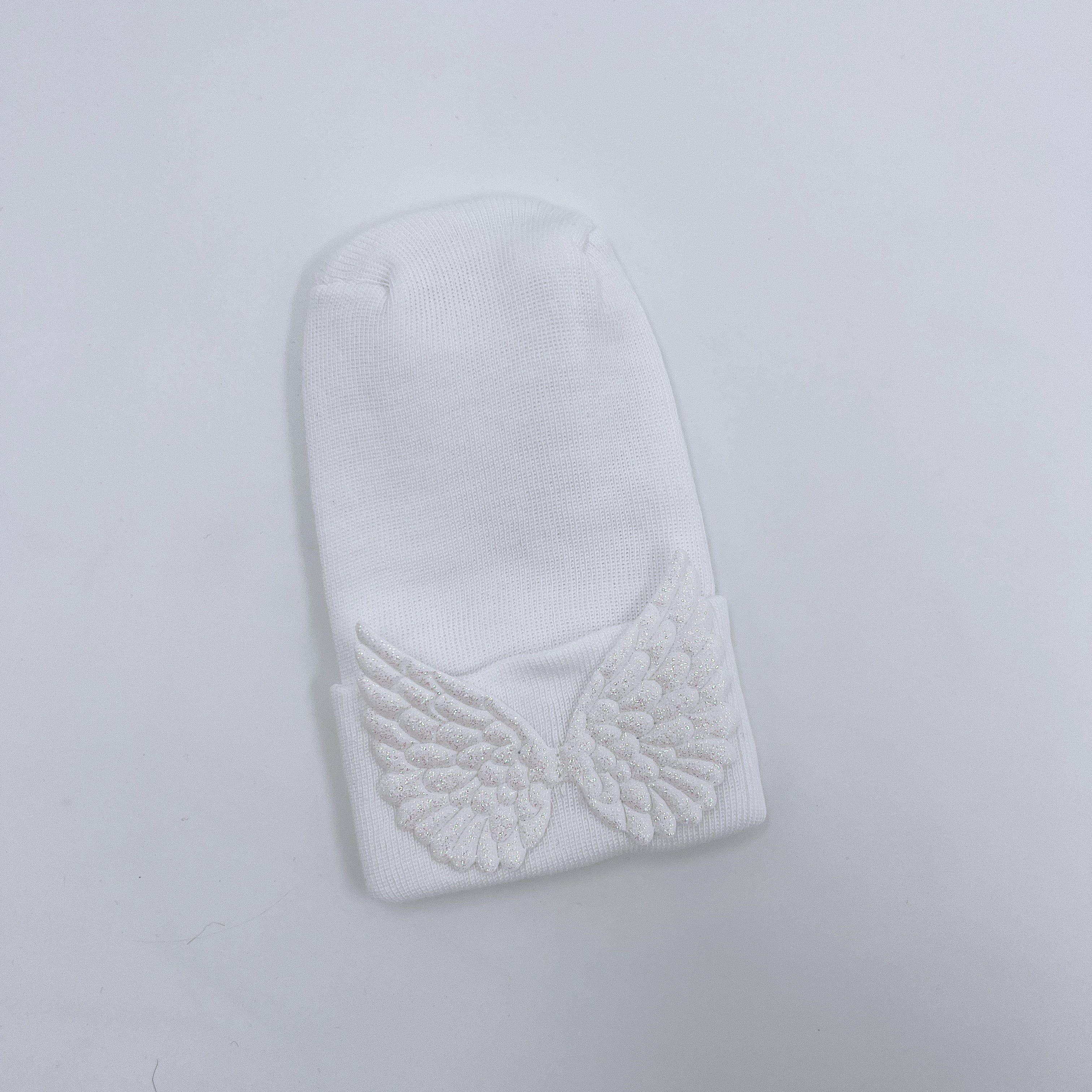 Baby hospital hat with Angel Wings.