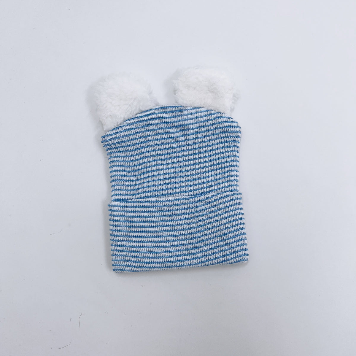 Baby hospital hat Cute little bear ears details