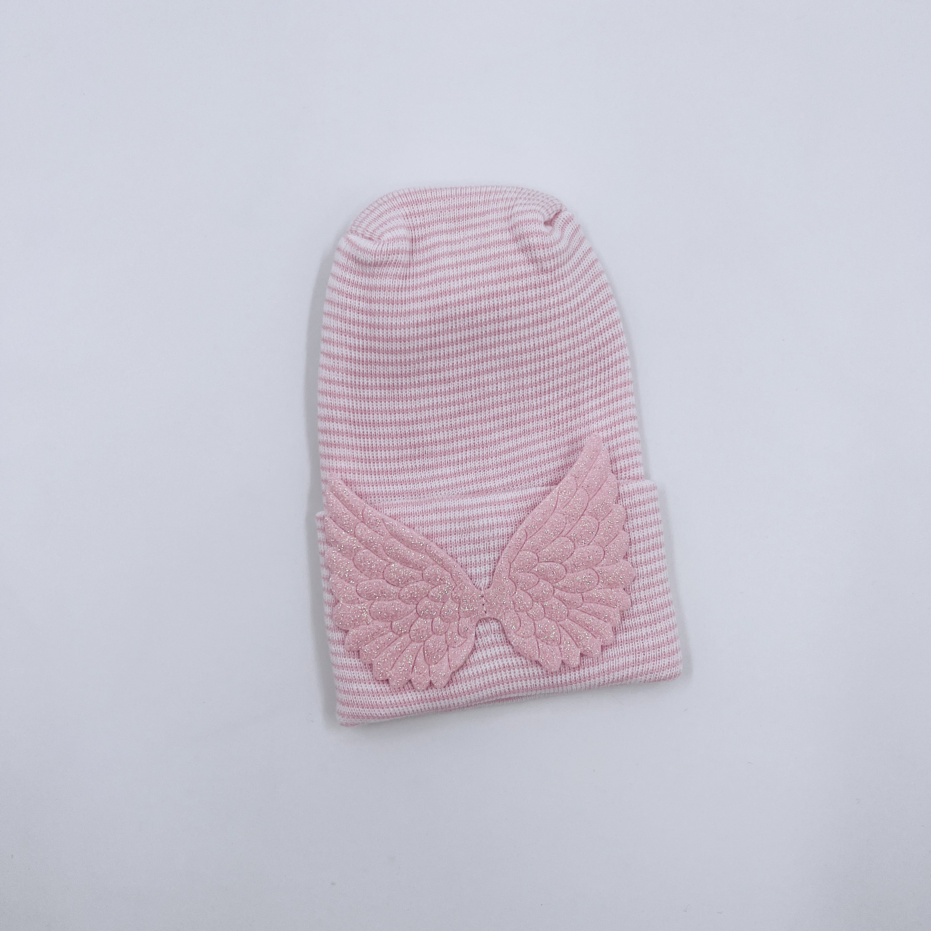 Baby hospital hat with Angel Wings.