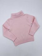 Turtleneck jumper.