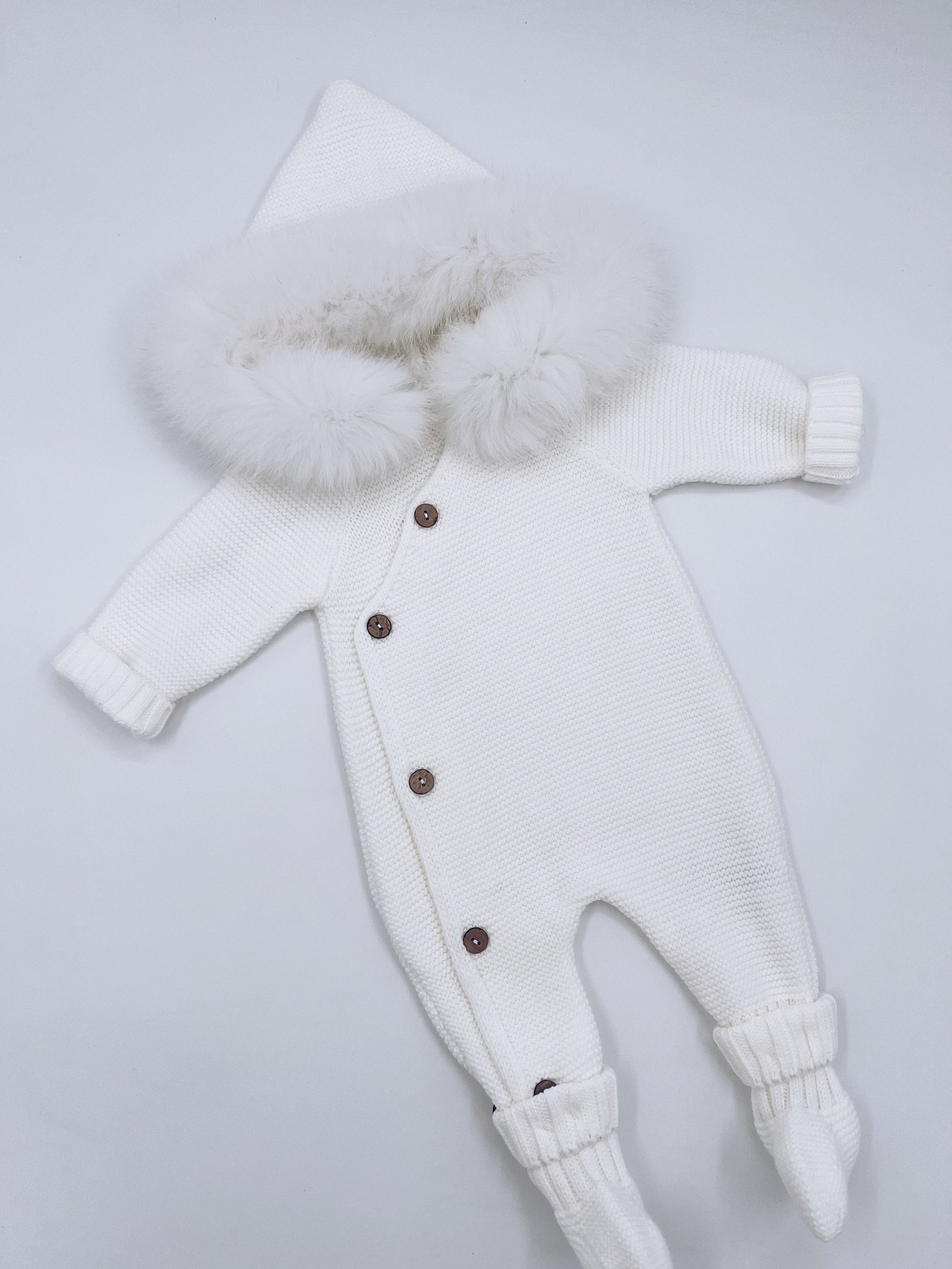 Miloves Fox Fur 2024 Pramsuit