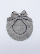 Classic Kids wool beret with beautiful bow details.