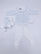 Carmen Taberner Beautiful 3 piece set with Frilly collar