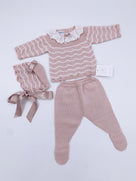 Carmen Taberner Beautiful 3 piece set with Frilly collar
