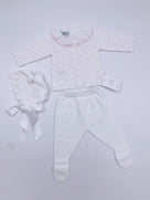 Carmen Taberner Beautiful 3 piece set with Frilly collar