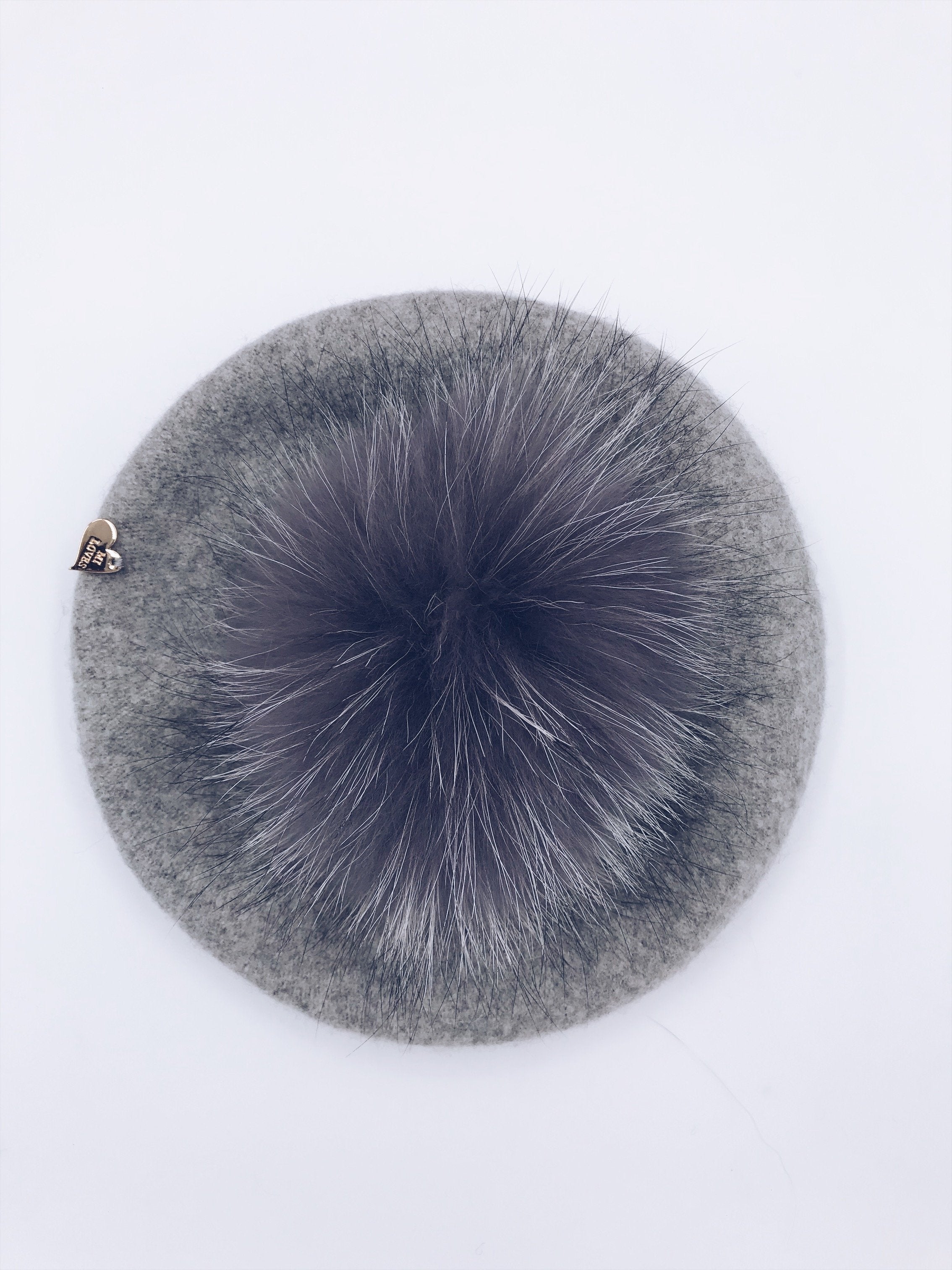 MI LOVES SIGNATURE KIDS POMPOM BERET