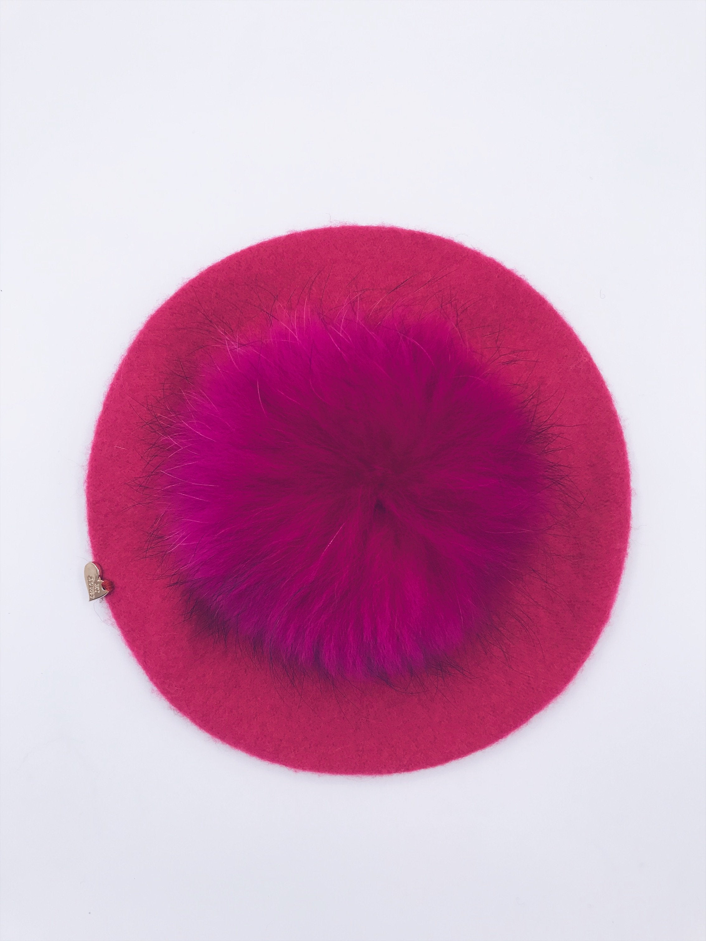 MI LOVES SIGNATURE KIDS POMPOM BERET