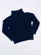 Turtleneck jumper.