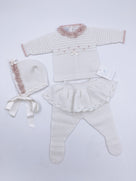 Carmen Taberner Knitted Baby 3 piece set
