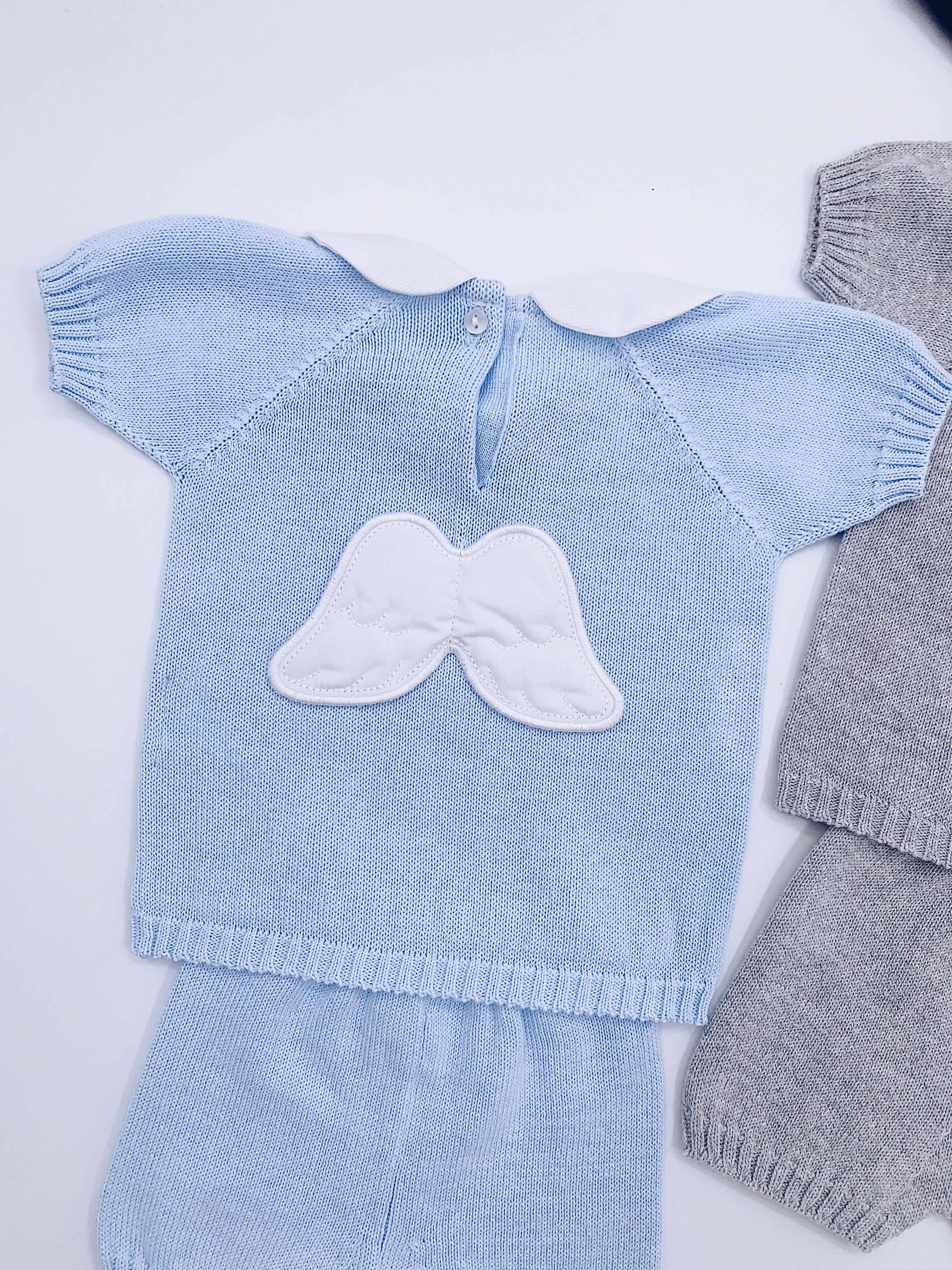 Beautiful Fine knit Summer Angel wings set.