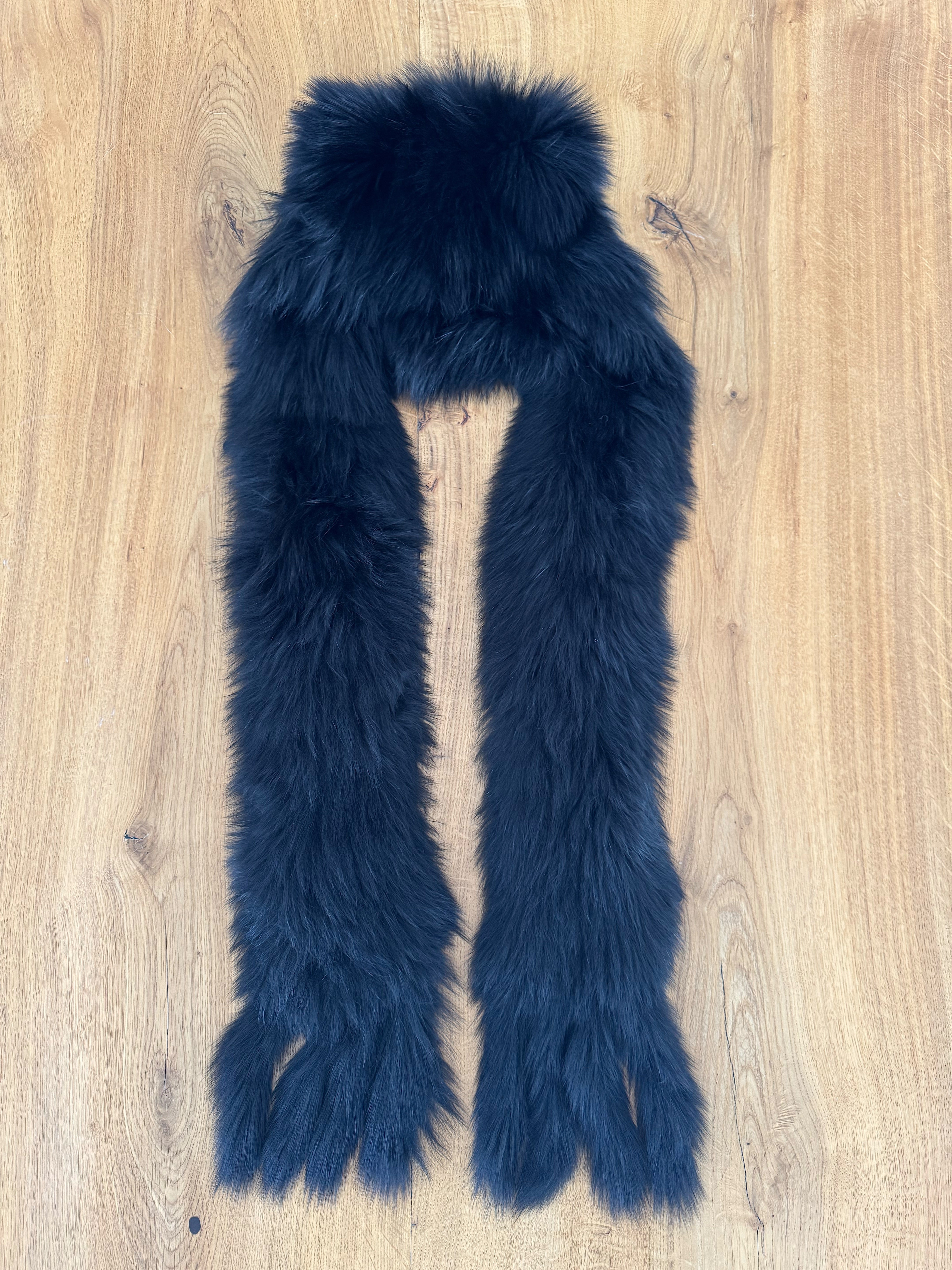 Kids Fox fur BEAR hat.