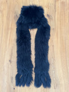 Kids Fox fur BEAR hat.