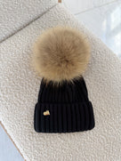 MILOVES SIGNATURE Cashmere  baby hat.