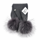 MI LOVES Signature Kids  Angora Scarf(ALL COLOURS)
