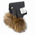 MI LOVES Signature Kids  Angora Scarf(ALL COLOURS)