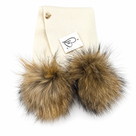 MI LOVES Signature Kids  Angora Scarf(ALL COLOURS)
