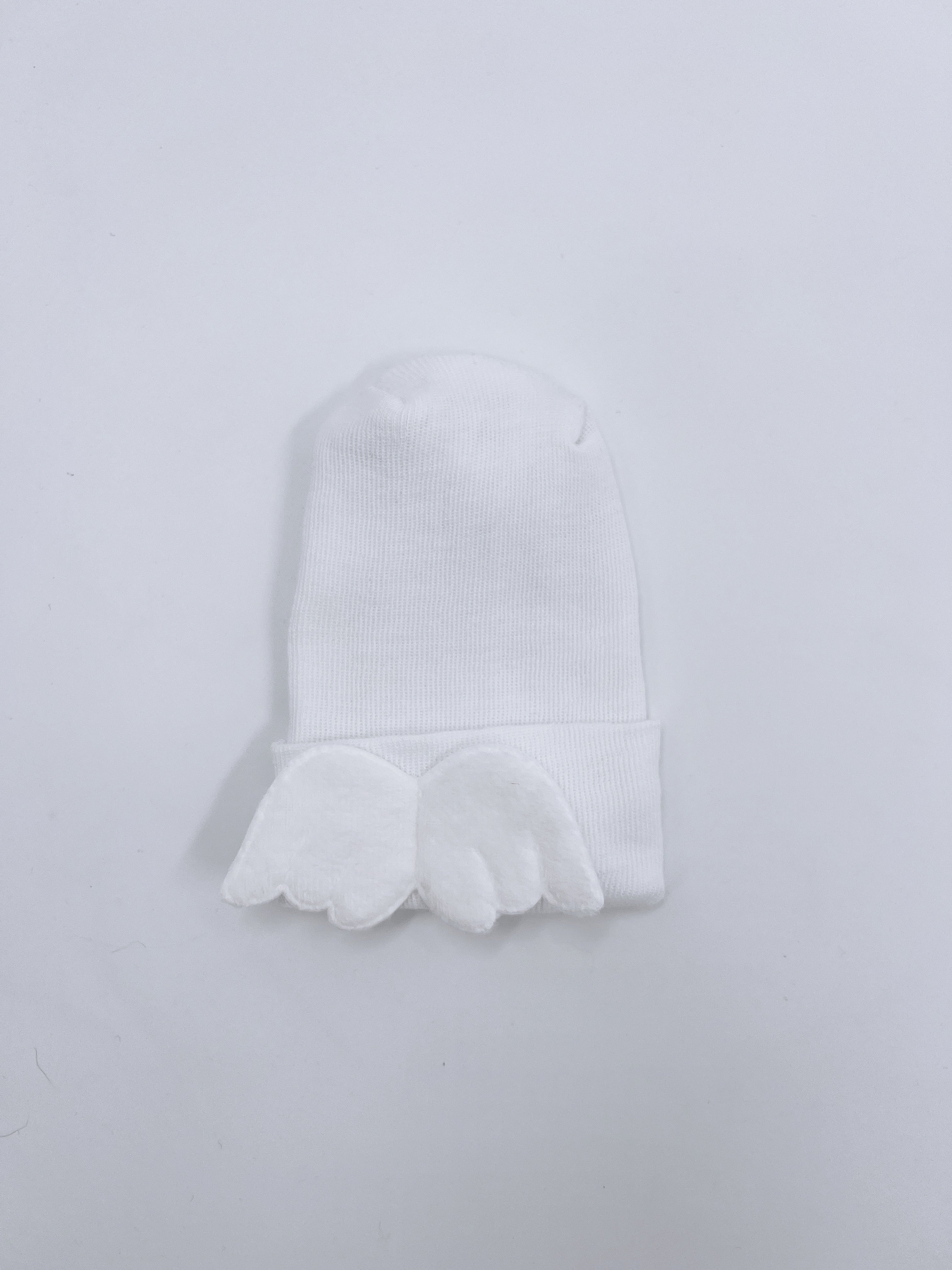 Baby hospital hat with Angel Wings.