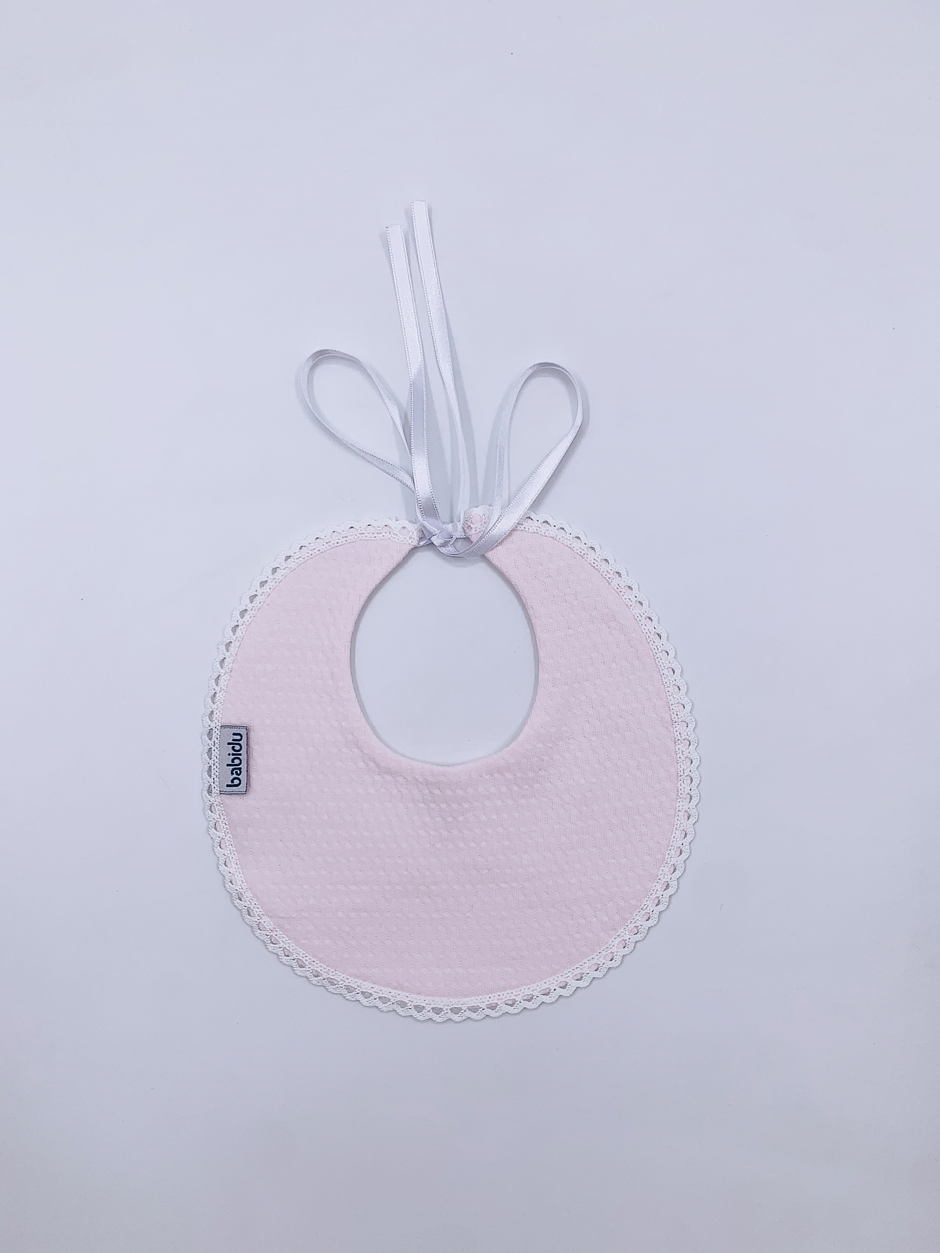 Beautiful Babidu cotton baby bib.