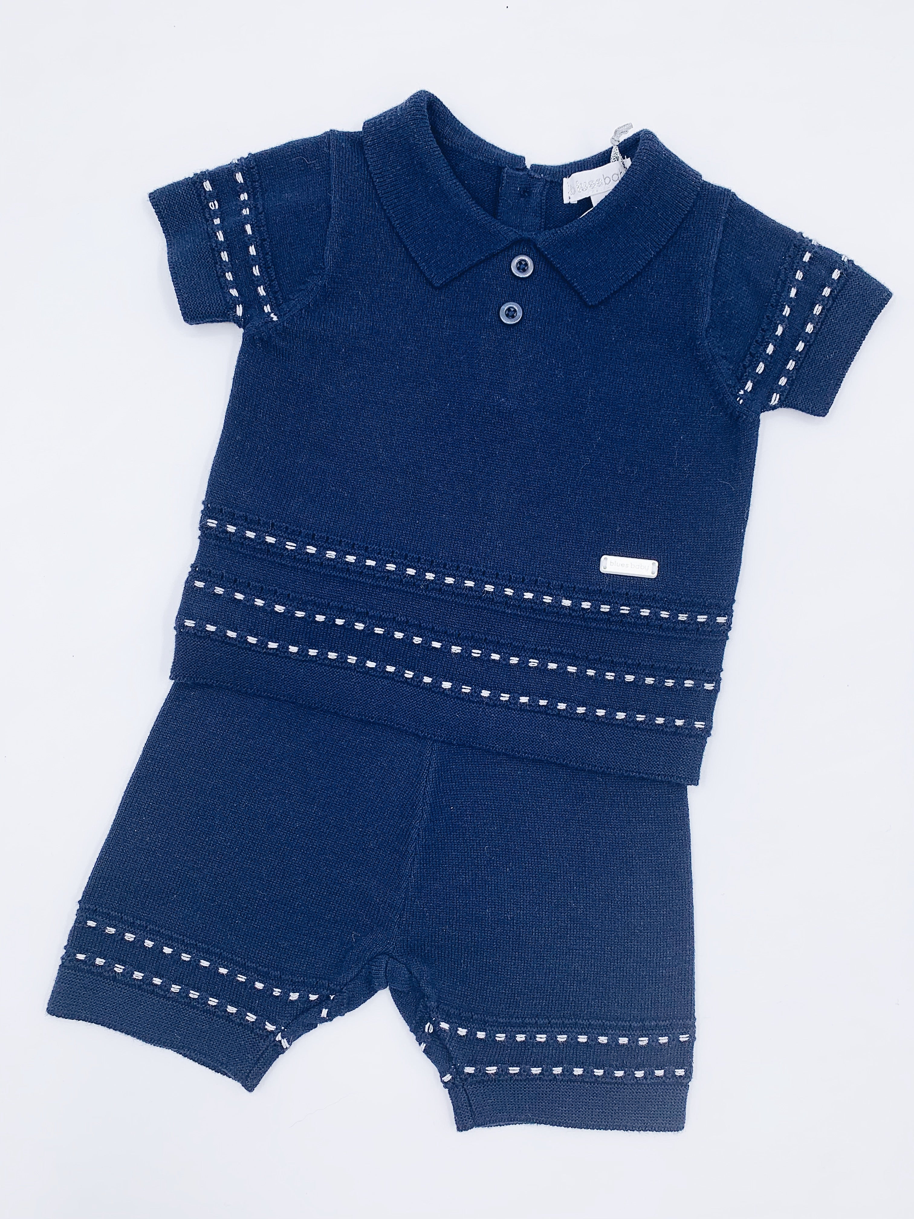Beautiful/Classic Boys knitted summer 2 piece set