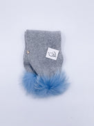 MI LOVES SIGNING KIDS ANGORA SCARF (combo colour)