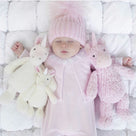 MILOVES SIGNATURE Cashmere  baby hat.