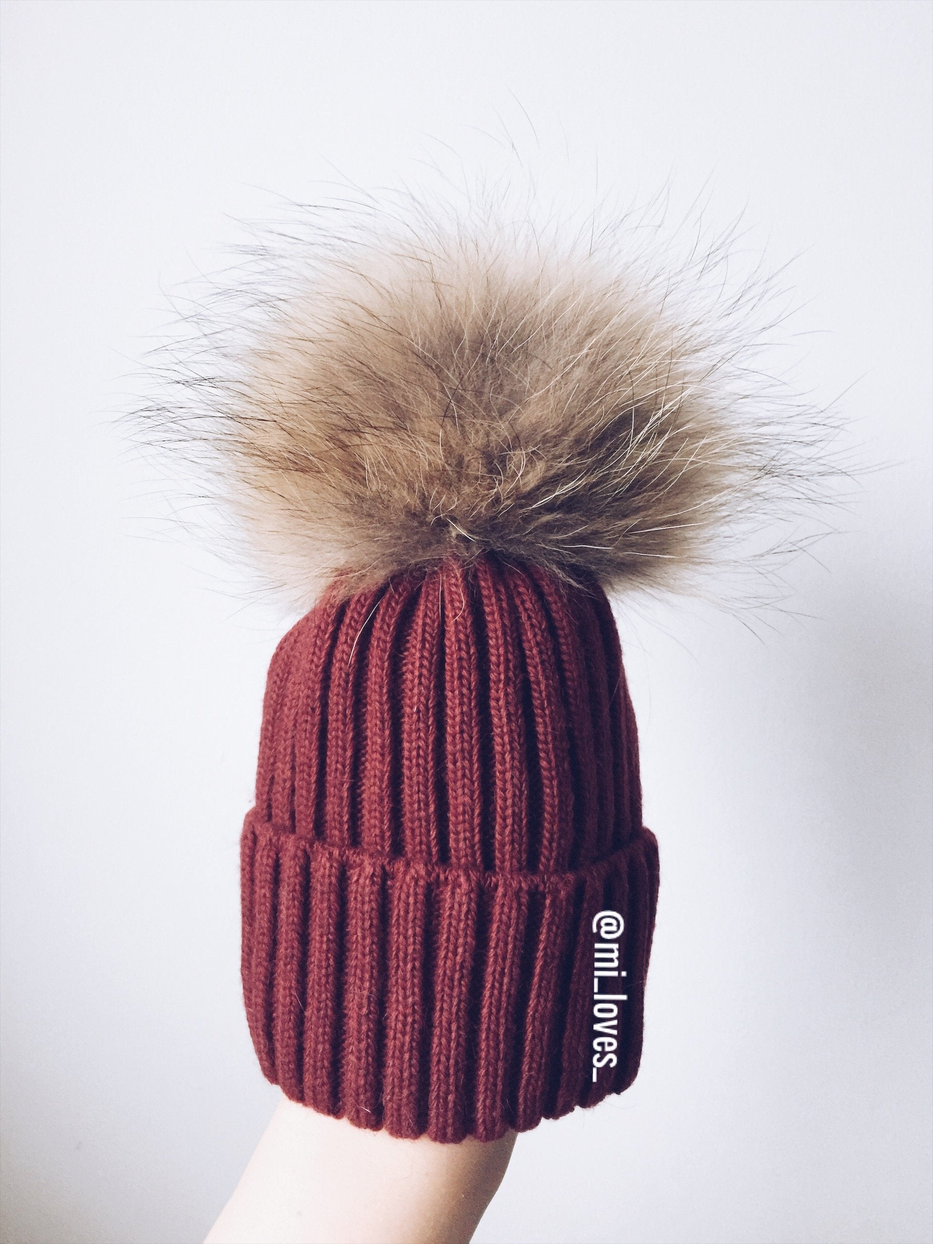 みっちゃん】CASHMERE PON PON BEANIE みっちゃん様 専用】CASHMERE