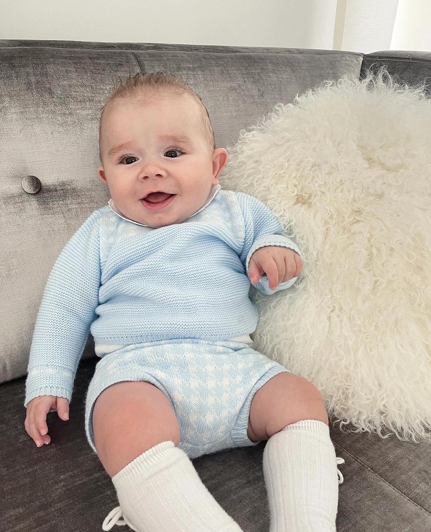 Knitted shorts 2 piece set(N 171)