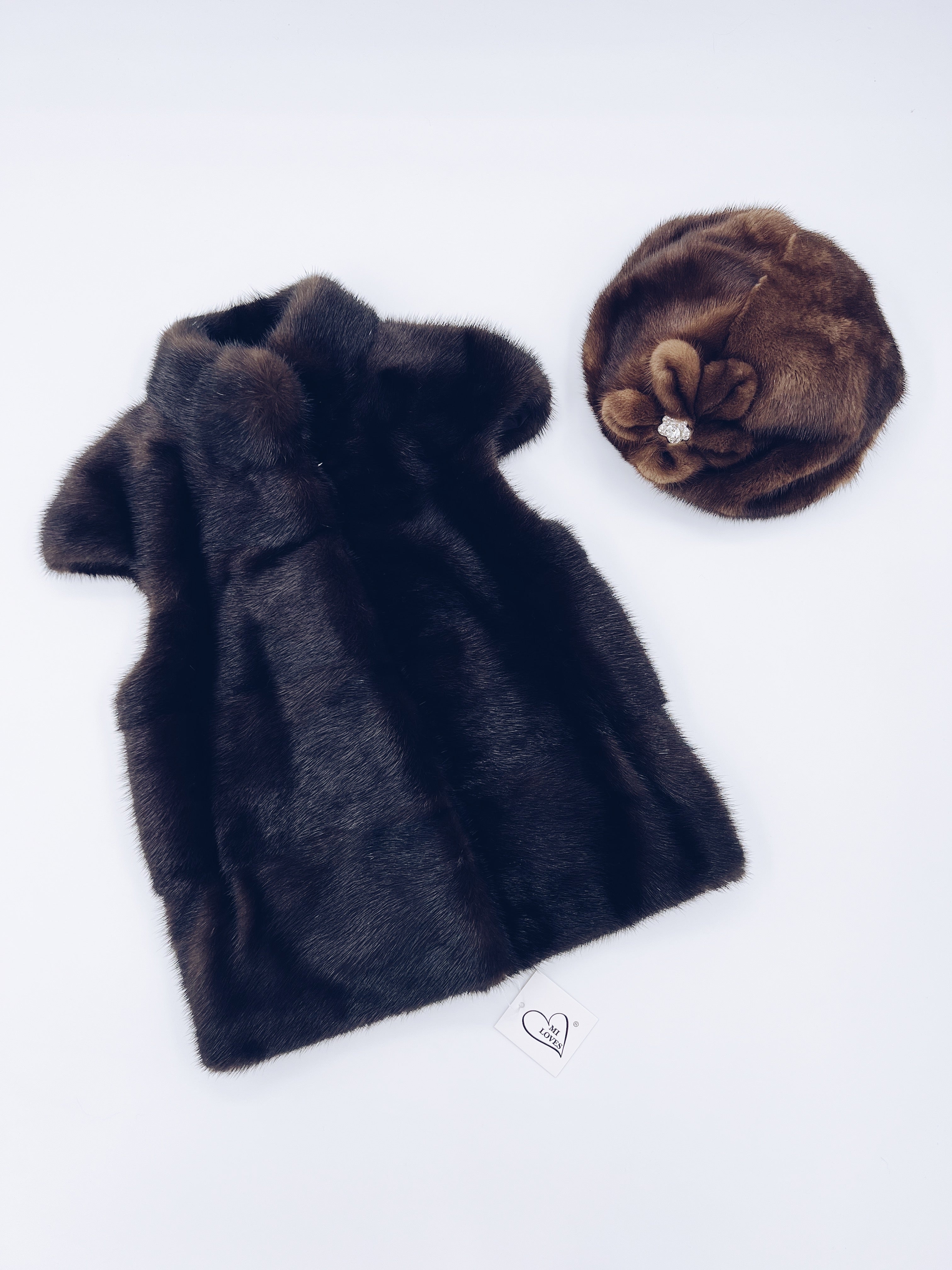 Kids Mink Beret