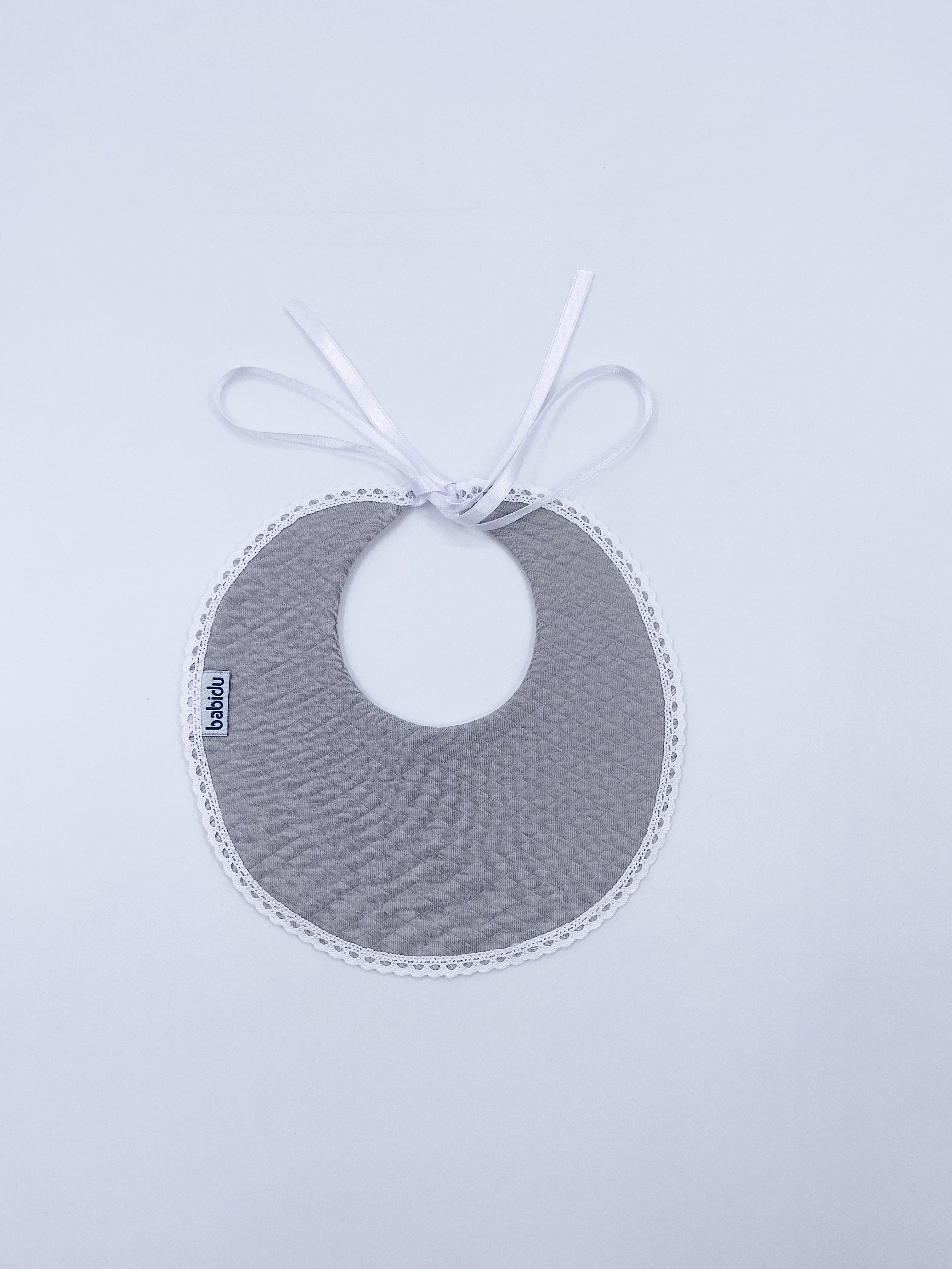 Beautiful Babidu cotton baby bib.