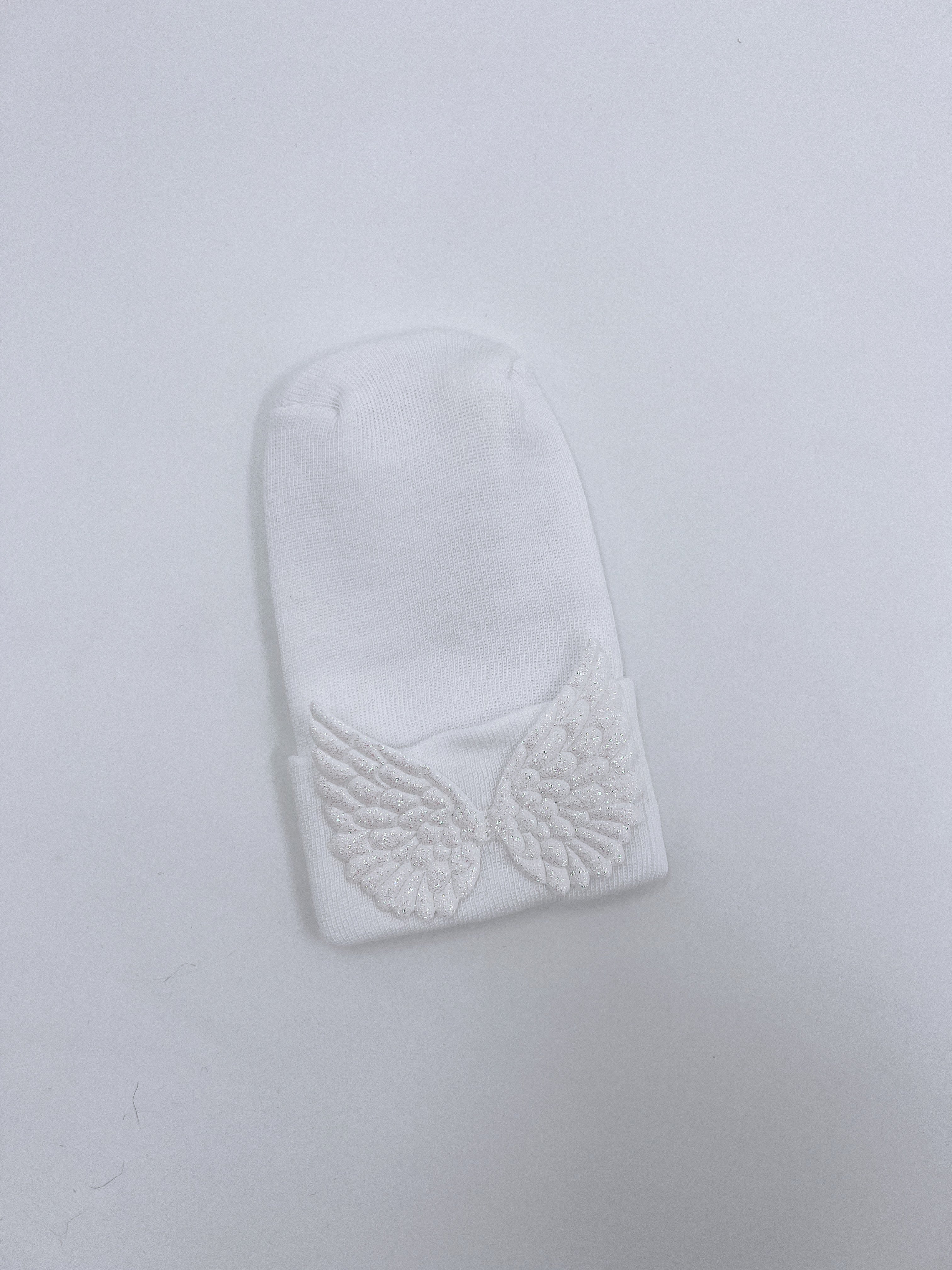 Baby hospital hat with Angel Wings.