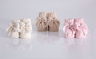 MI LOVES SIGNATURE Knitted Bow BOOTIE(ALL COLOURS)