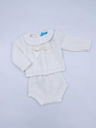 Beautiful Knitted 2 piece short set (157)