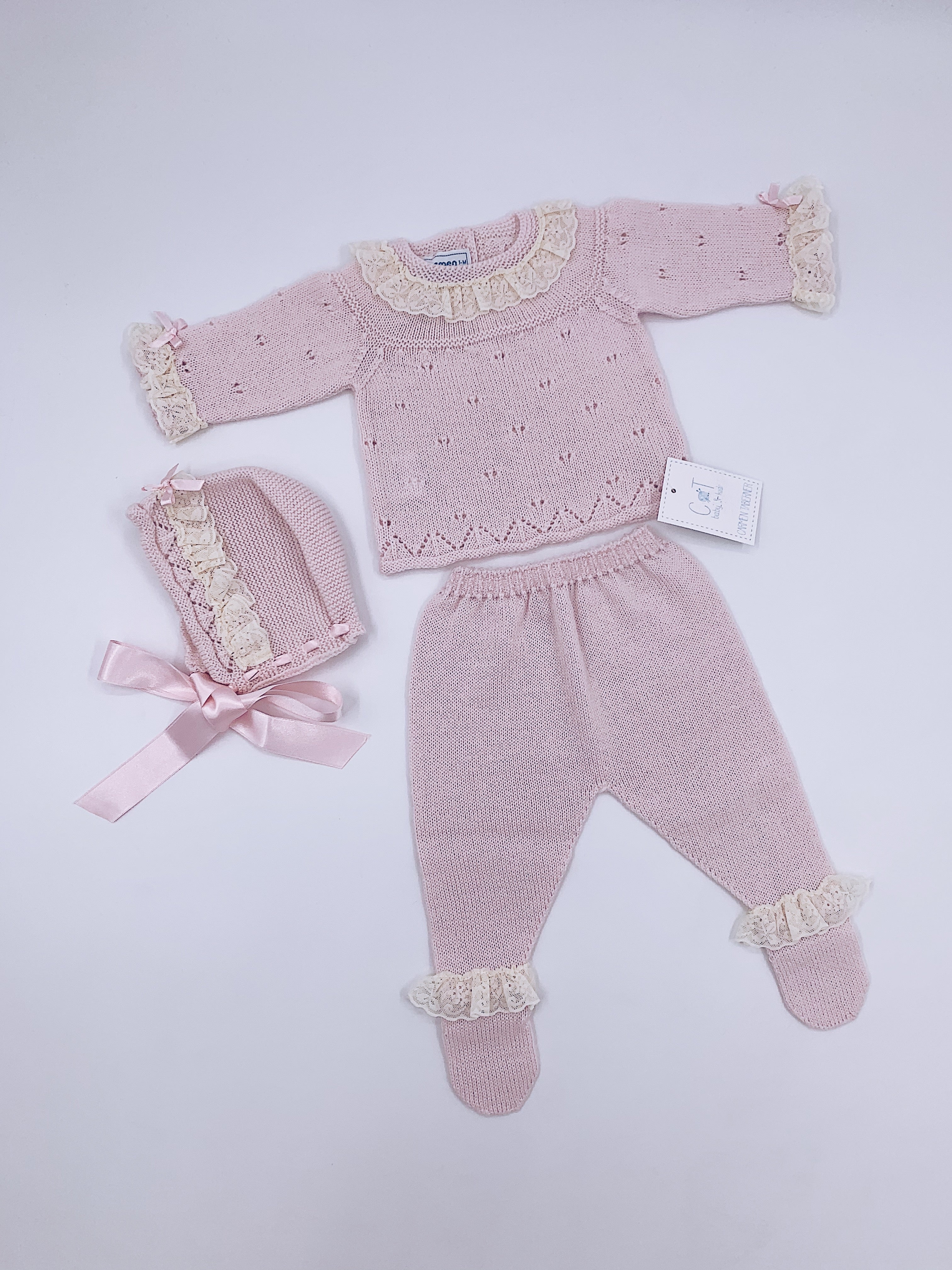 Carmen Taberner Knitted 3 piece set