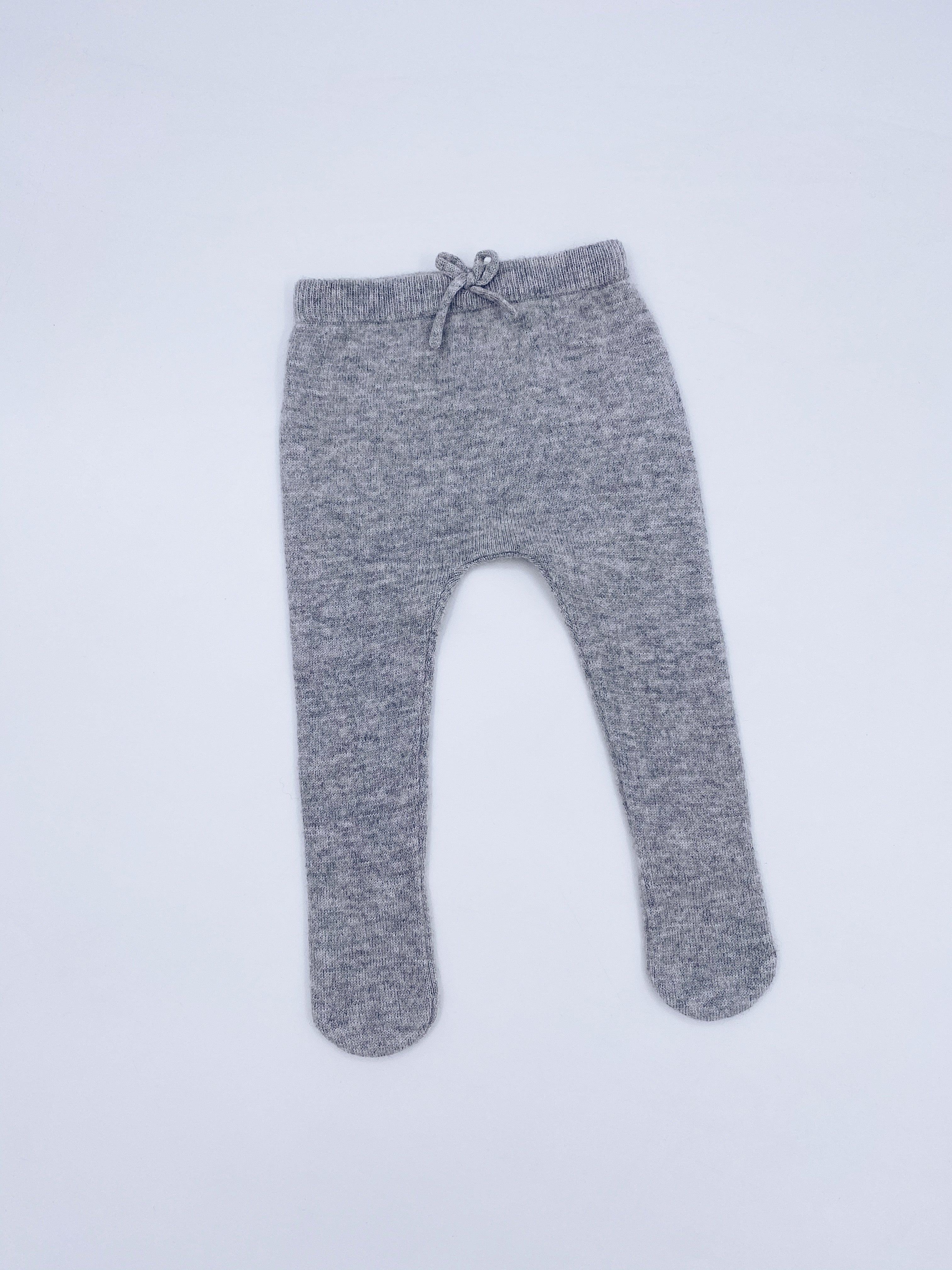 MI LOVES SIGNATURE Cashmere knit baby leggings
