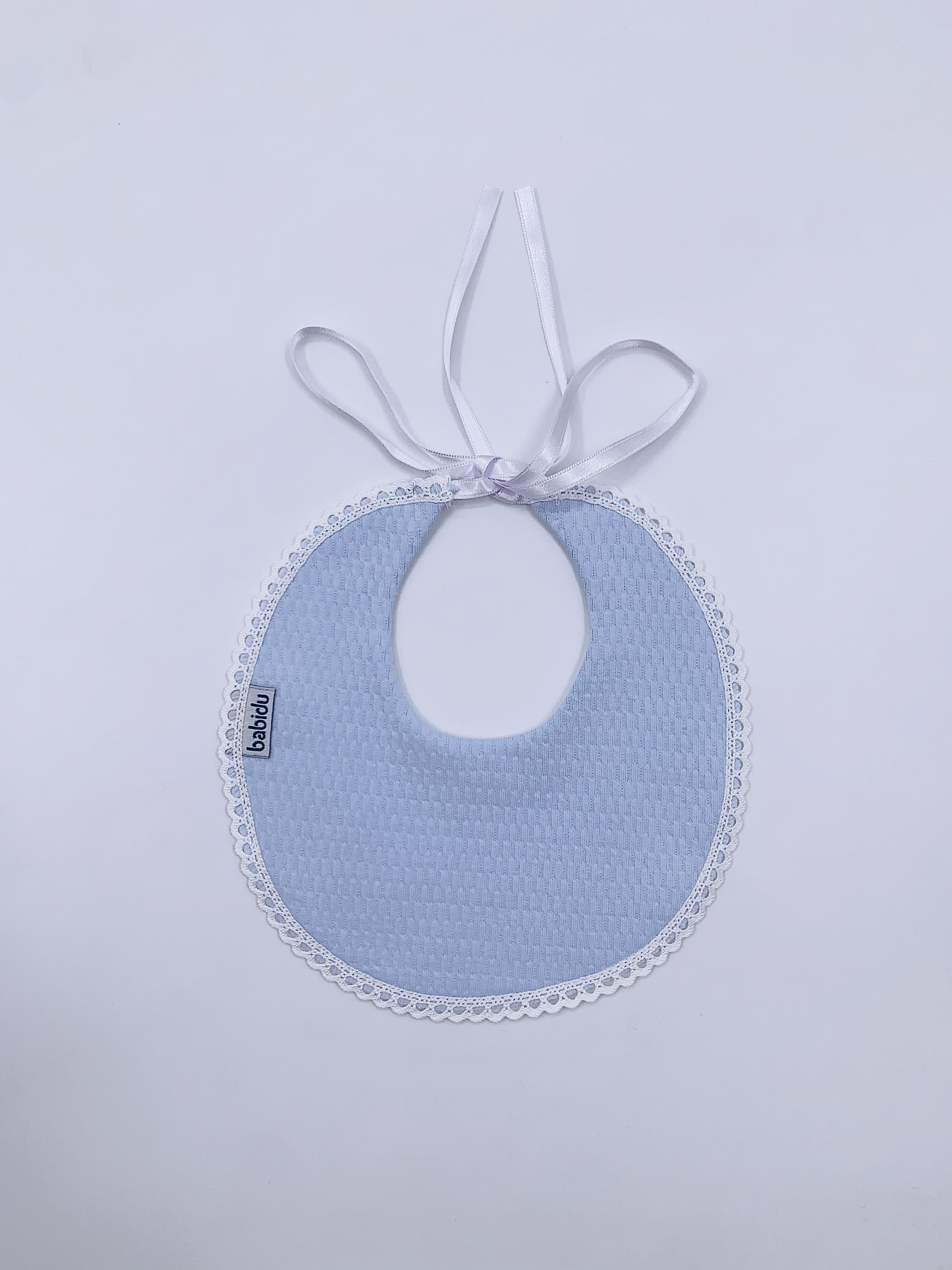 Beautiful Babidu cotton baby bib.