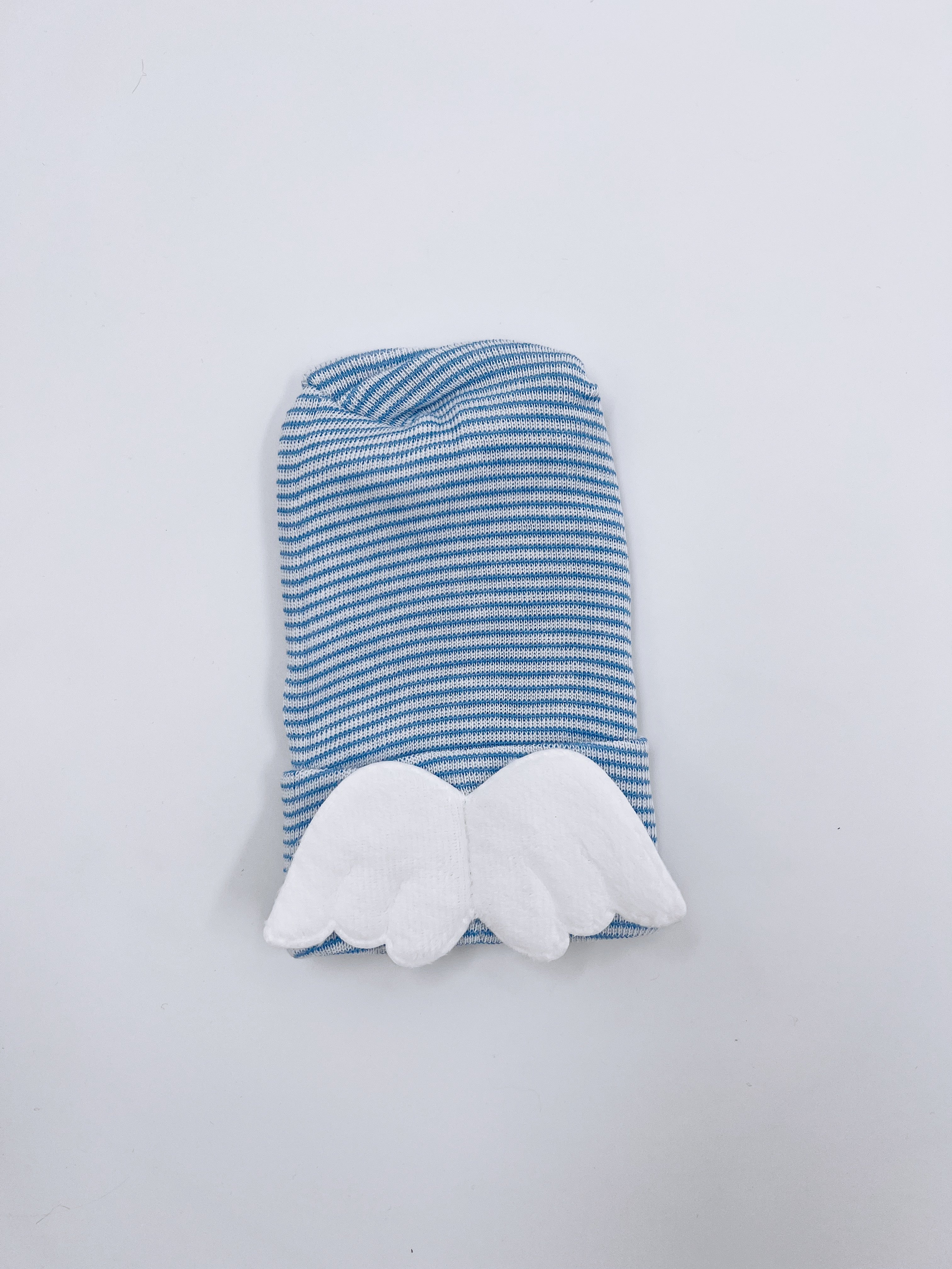 Baby hospital hat with Angel Wings.