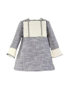 MI LOVES  Tweed A Line Dress with Frill details.