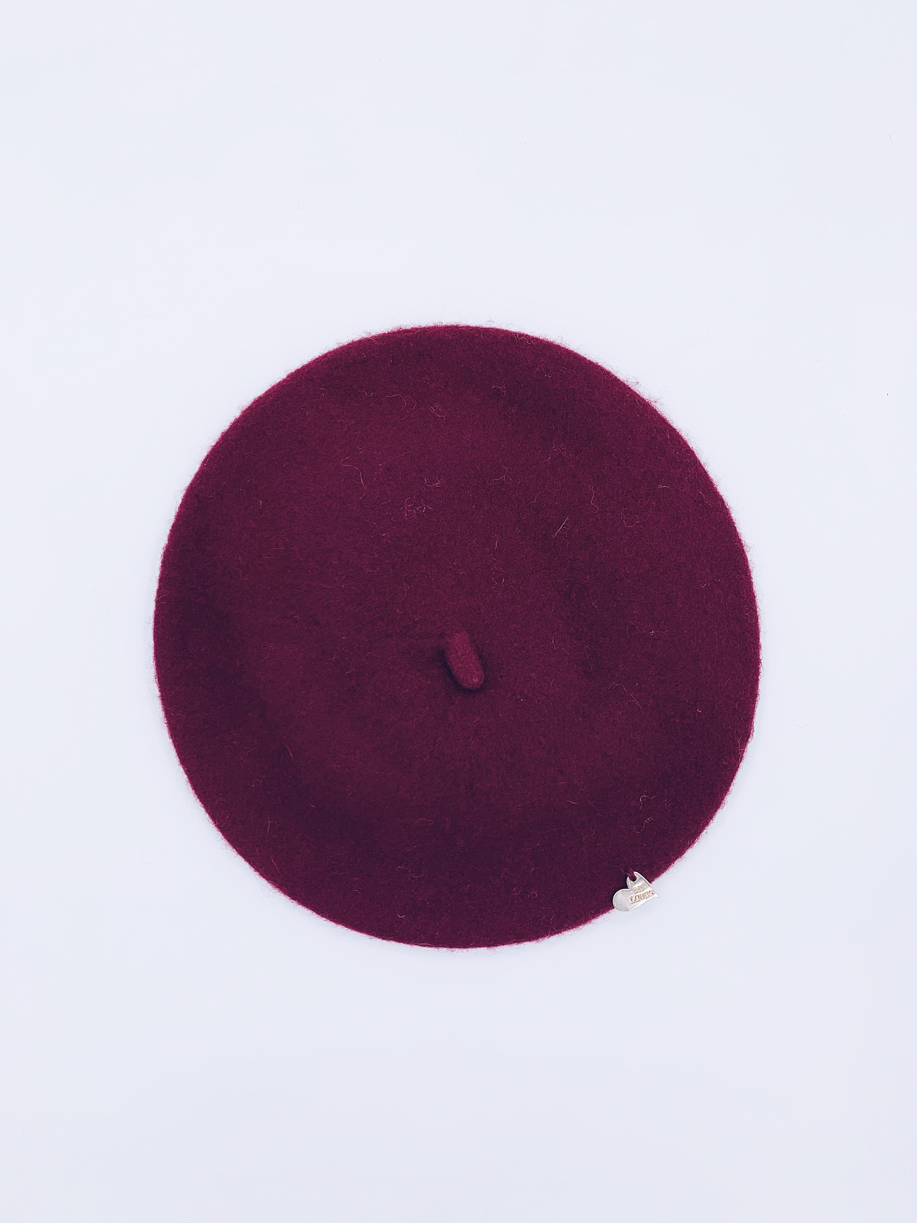 MI LOVES SIGNATURE Baby/Kids Classic Beret.