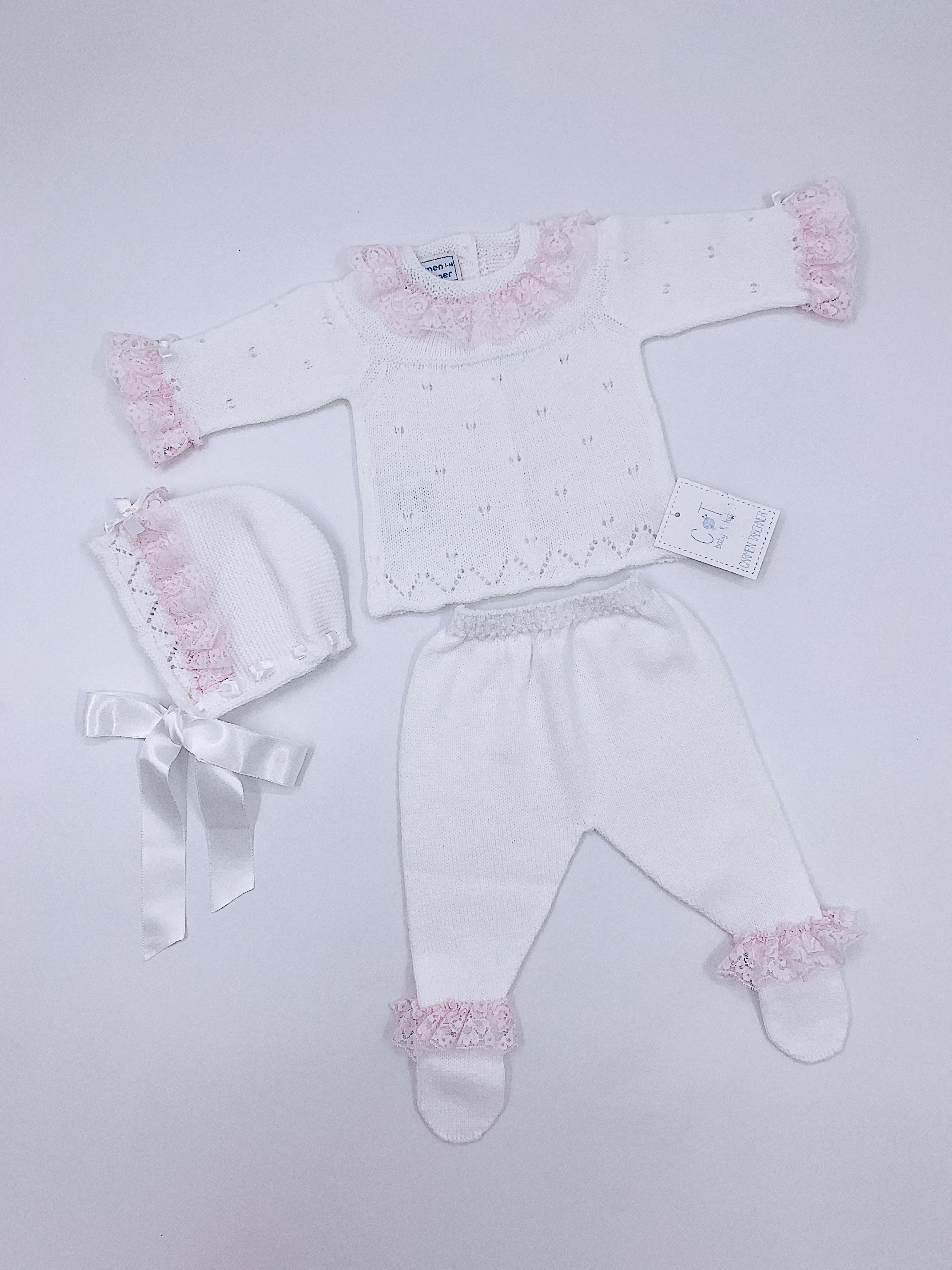 Carmen Taberner Knitted 3 piece set