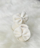 MI LOVES SIGNATURE Knitted Bow BOOTIE