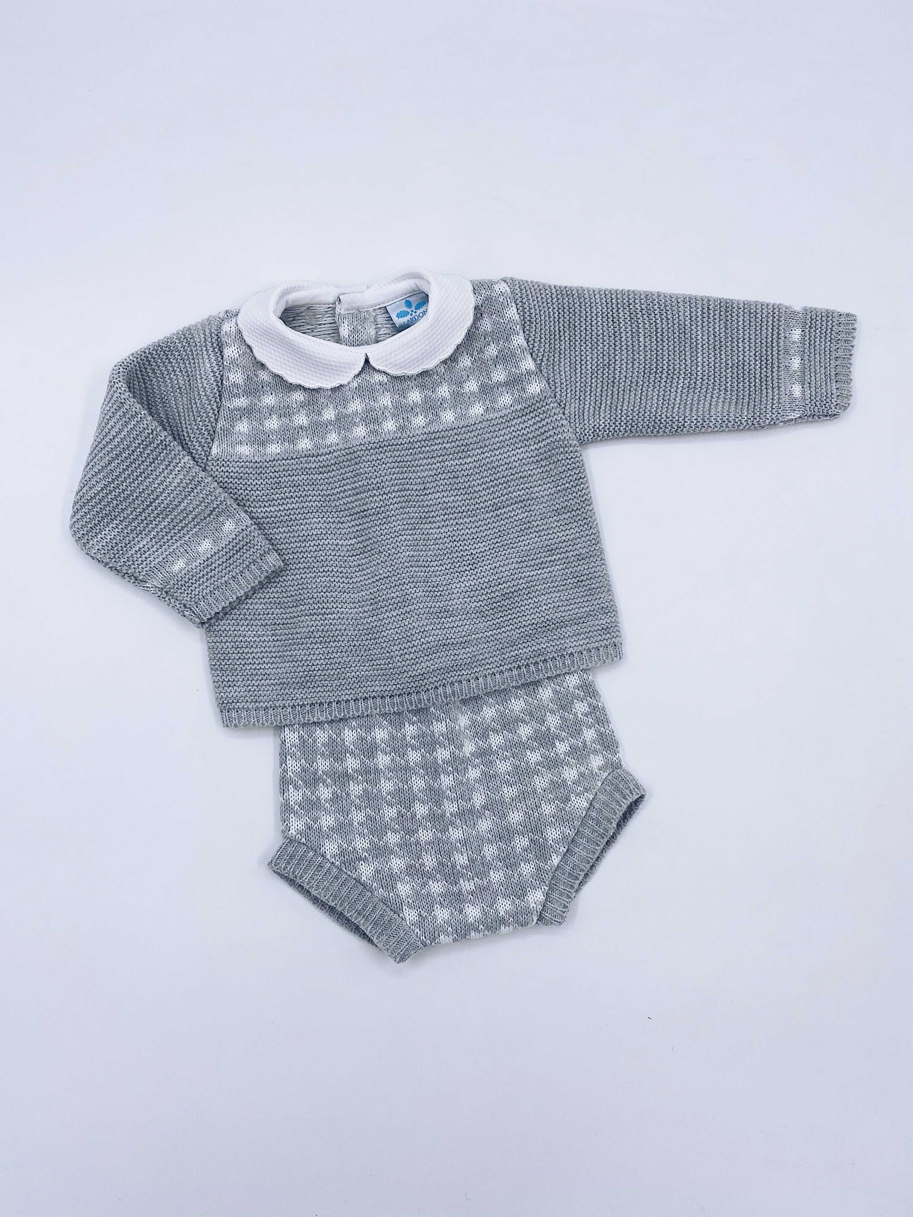 Knitted shorts 2 piece set(N 171)