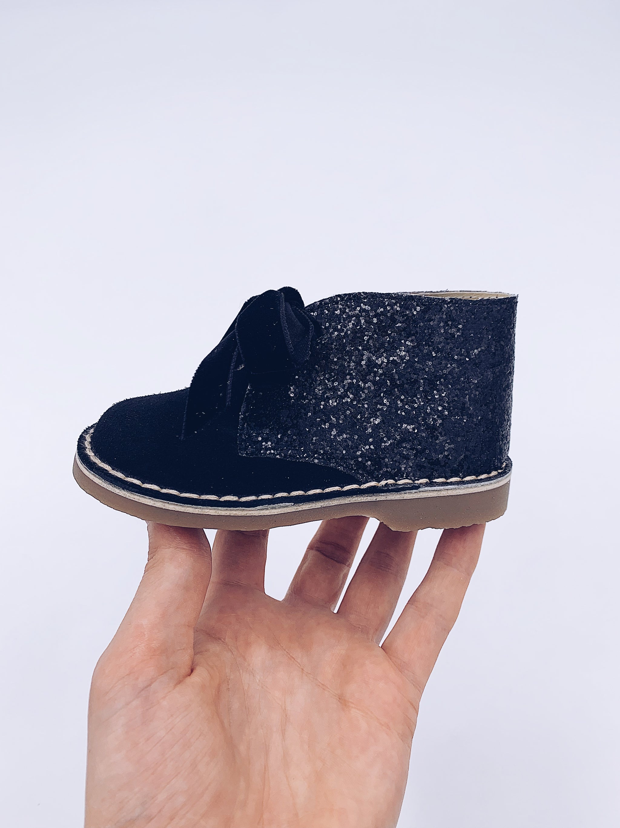 Rochy Glitter Boots Black
