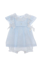 Patachou Beautiful Baby Girl Romper with White bow details