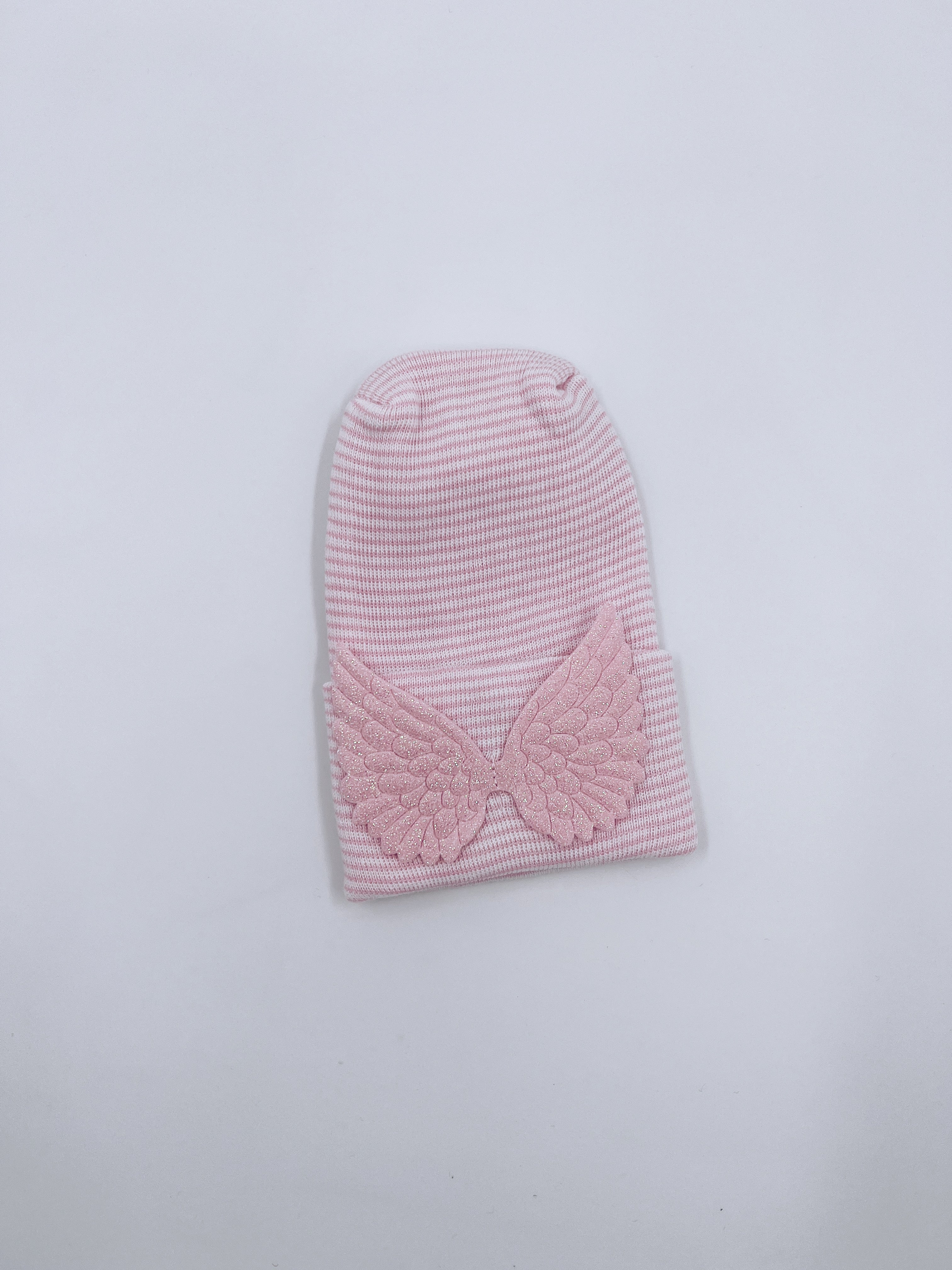 Baby hospital hat with Angel Wings.
